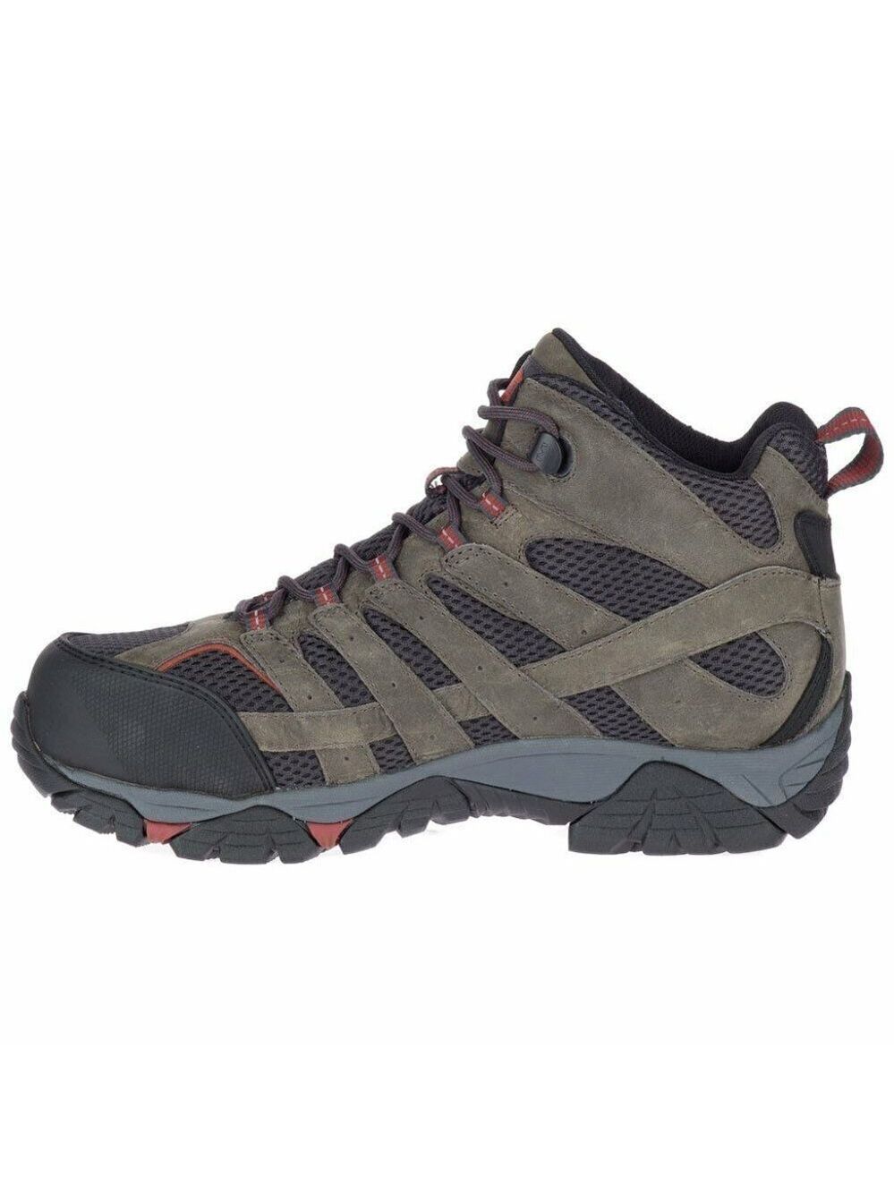 Merrell J11515 Moab Vertex Mid Waterproof Composite Toe Safety Work Boots MEN 8